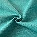 MERNETTE New Year/Christmas Decorations Linen Decorative Square Throw Pillow Cover Cushion Covers Pillowcase, Home Decor for Party/Xmas 18x18 Inch/45x45 cm, Turquoise, Set of 2