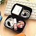Bestwishes2u 1 pcs Mini portable storage bag, zero wallet，Data line package，Earphone bag