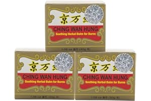 SOLSTICE MEDICINE COMPANY Ching Wan Hung Soothing Herbal Balm for Burns (1.06 oz) (3 Jars) (Solstice)