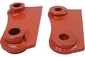 Holdia A Set of Bucket or Attachment Ears Compatible with Cat 304 303.5 Mini Excavator Bucket Attachment Ears Weld on 40mm 7-