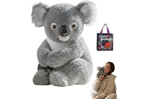 INENDLY The Koaly – Emotional Healing on Demand, Ultra-Soft Koaly Ai Plush Mimics The Matural Movements Like a Real Koala, Realistic Emotional Companion Healing Hugs (1pcs)