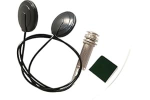 2 in 1 Guitar Passive Pickup Stable Micro Transducer Adhesive Piezo Pickup Violin Ukulele Banjo Guitar Piezo Pickup Transduce