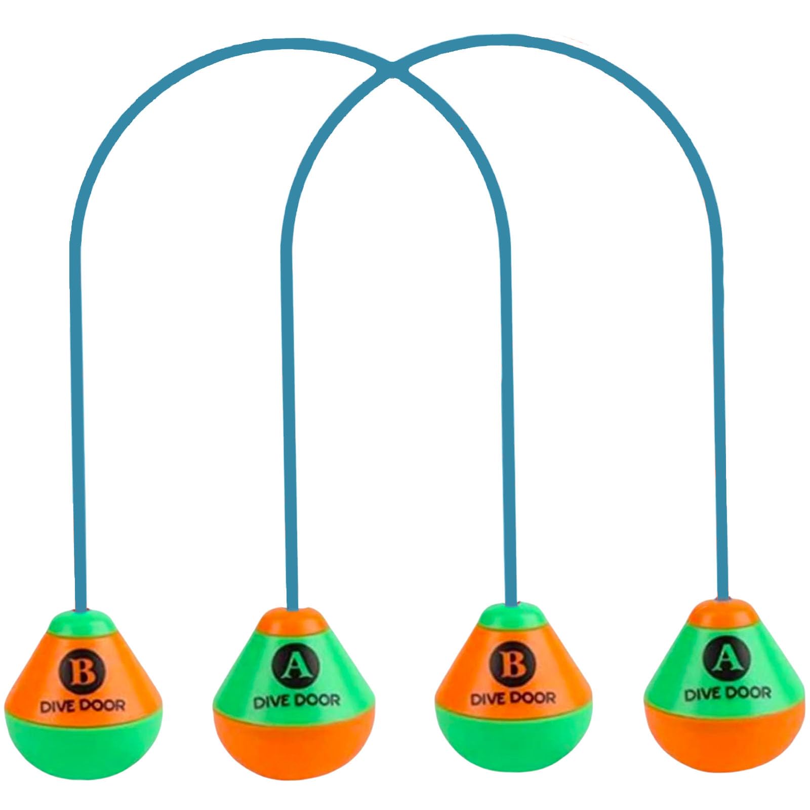 2Pcs Diving Swimming Pool Toys Sinking Sinkers - Underwater Diving Game Bath Water Training Toys for Kids, Girls & Boys