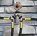 Red Earth Naturals Brass 2 Way Valve - Easy Turn Brass Hose Splitter Made from Durable Brass for Smart Homeowners - 2 Way Hose Splitter Full Flow for Dual Hose Garden