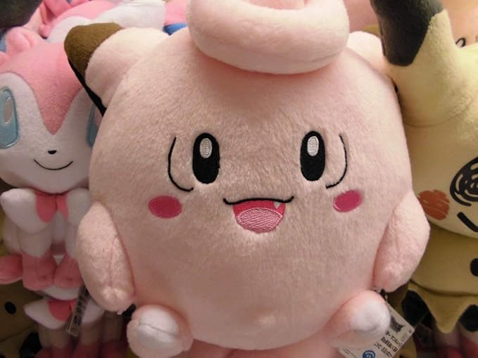 Amazon ピッピ でっかいコロっとまんまるぬいぐるみニンフィア ピッピ ミミッキュ ポケットモンスター サン ムーン ポケモン ぬいぐるみ ホビー