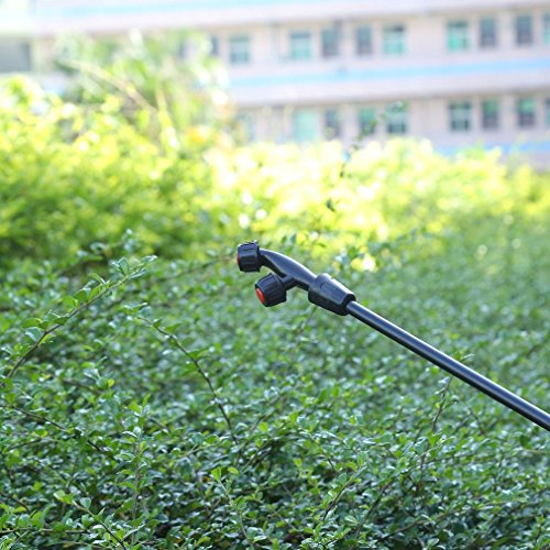 Coldcedar Backpack Sprayer for Killing Weeds in Lawns and Gardens 18L 4.75 Gallon Manual Knapsack Pesticide Fertilizer Sprayer for Professionals Applying Herbicides