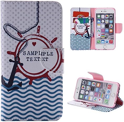 iphone 6 Case,6 Case,iphone 6s Case,leather Flip Credit Card Wallet Phone Case Magnetic Clasp for Apple iPhone 6 iPhone 6S