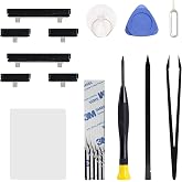 2 Pack for Galaxy Note 9 Power Volume Button Replacement Repair Part, Side Buttons Compatible with Note 9, with Toolkit, Black
