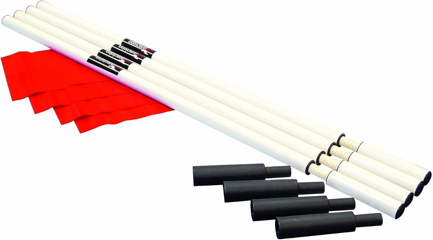 Precision Pro Corner Posts - White, 6 Ft
