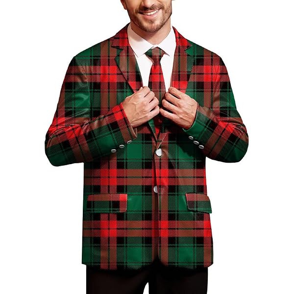 Blazer Uomo In Tweed Lacoac - Due Bottoni, Risvolto A Tacche, Per Ufficio E Occasioni Quotidiane