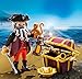 PLAYMOBIL Pirate with Treasure Chest Play Set