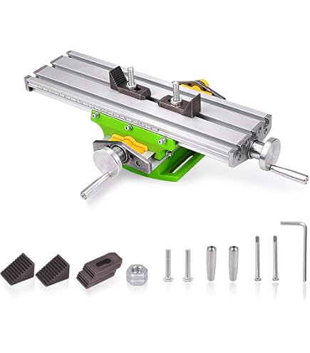 Compound Slide Table, MYSWEETY Worktable Milling Working Cross