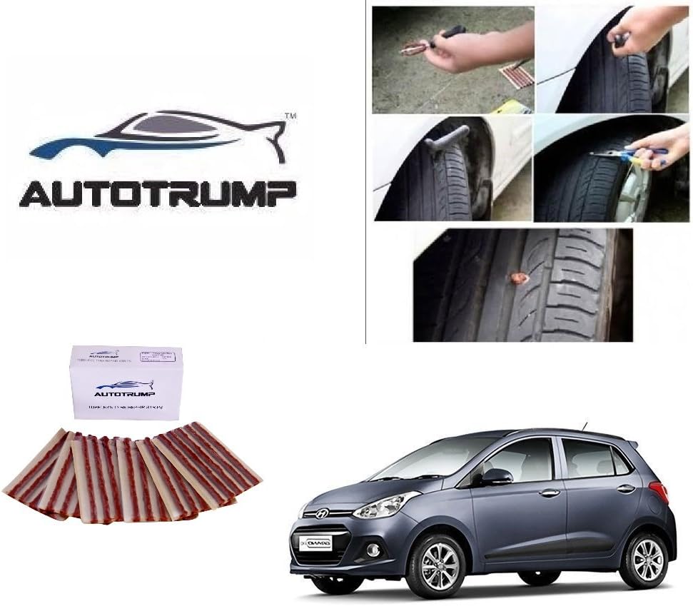 AUTOTRUMP Tubeless Tyre Repair Strips for Hyundai I10 Grand…