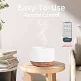 Trace 300ML Essential Oil Diffuser Remote Control Humidifier 7 LED Colors view 2