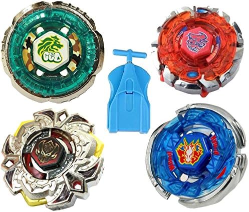 JAPANESE Metal 4D Fusion Starter Set A Battling Tops
