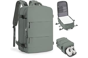 COOFAY Travel Backpack for Women Airline Approved Carry on Backpack for Airplanes Mochila De Viaje Spirit Airlines Personal Item Bag 18x14x8 Personal Item Travel Bag Backpack for Traveling on Airplane