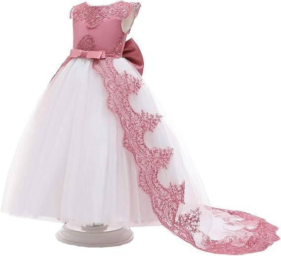 Amazon Kocekid 子供用ドレス ロングドレス イベント フラワーガール 結婚式用 ページガール ワンピース ノースリーブ プリンセスドレス こども用ウェディングドレス 女の子 フォーマル 通販