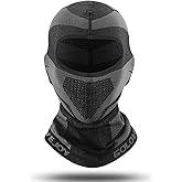 Wnddle Balaclava Face Mask, Ski Mask for Men Women, Balaclava Face Mask, Black Ski Mask, Motorcycle Face Mask, Neck Gaiters for Men, UV Protector Motorcycle Ski Scarf