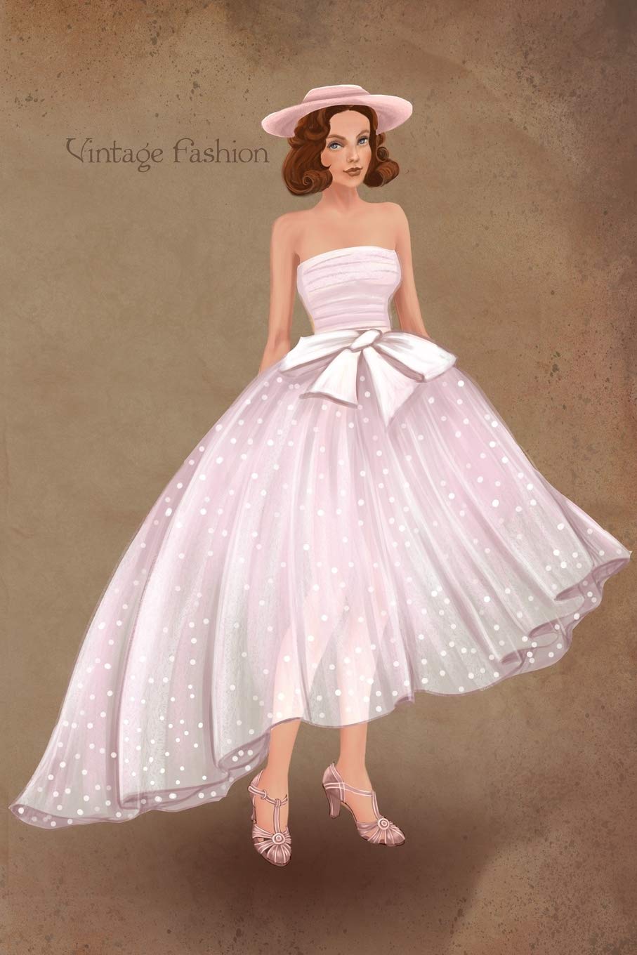 1950s fashion evening wear