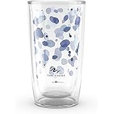 Tervis Yao Cheng - Azure Collection Made in USA Double Walled Insulated Tumbler Travel Cup Keeps Drinks Cold & Hot, 16oz, Pebbles