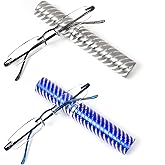 DXYXYO Mini Rimless Reading Glasses for Women Men, 2 Pack Slim Pocket Compact Metal Readers with Small Portable Case