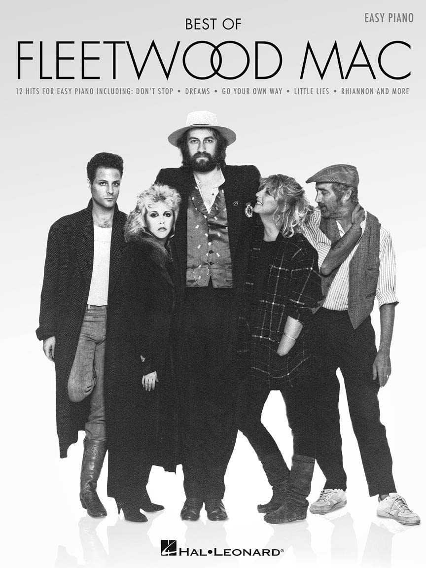 Best Of Fleetwood Mac | Beginner Piano Sheet Music with Chords and Lyrics | Classic Rock Piano Arrangements for Students and Adults | Learn to Play Fleetwood Mac Hits | Easy Keyboard Score Songbook