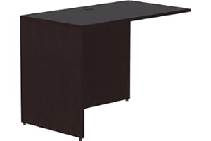 Lorell Essentials Return Shell, 42" x 24" x 29.5", Espresso