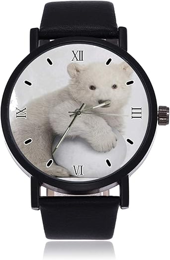 Reloj de Pulsera para Mujer con diseño de Oso Polar, Correa ...