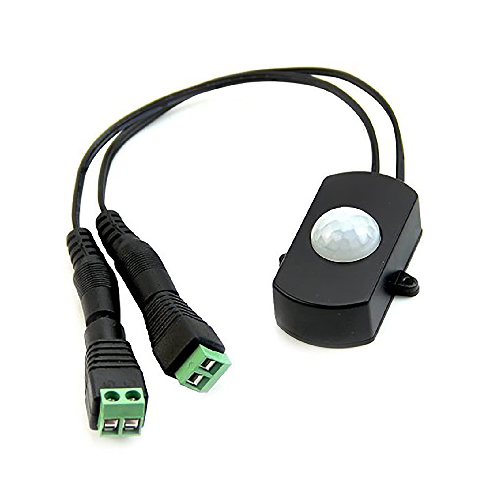 Photo 1 of RGBZONE Automatic Mini 5A PIR Infrared Motion Sensor Detector Switch for LED Strip Light + Female Male DC Power Connector