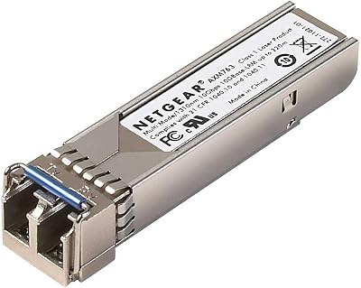NETGEAR ProSAFE 100Base-FX SFP LC GBIC AFM735-10000S Network Module Switch