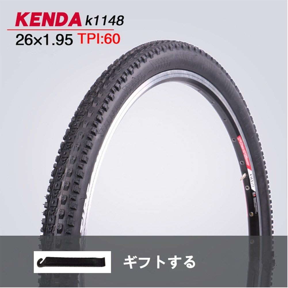 Amazon 自転車タイヤ タイヤ マウンテンバイクタイヤ 26インチ 26 1 95 K1148 Good Luck タイヤ