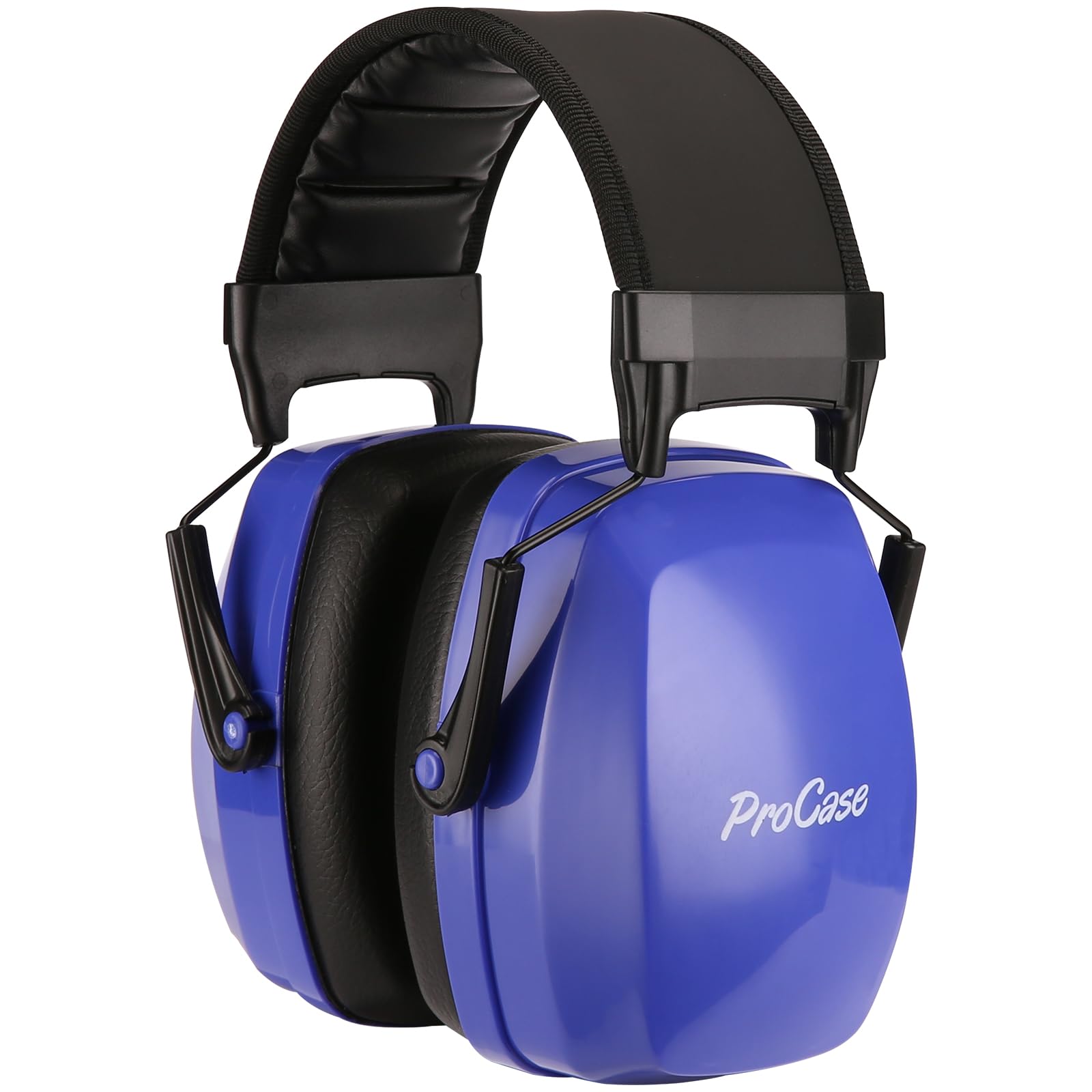 ProCase Ear Defenders Adults, SNR 36dB Professional Hearing Protection Noise Cancelling Headphones Earmuffs with Adjustable Headband for Autism Hunting Shooting Gardening DIY Working -Navy