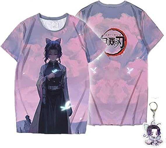 Amazon 鬼滅の刃 Tシャツ 子供 キッズ かわいい 子供服 春夏 アニメ プリント 半袖 男の子 女の子 柔らかい 誕生日 プレゼント イベント 衣装 鬼滅の刃 グッズ 禰豆子 しのぶ カナヲ 炭治郎 Tシャツ カットソー 通販