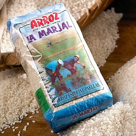 La Marjal Paella Rice from Valencia (2.2 lbs/ 1 kilo bag)