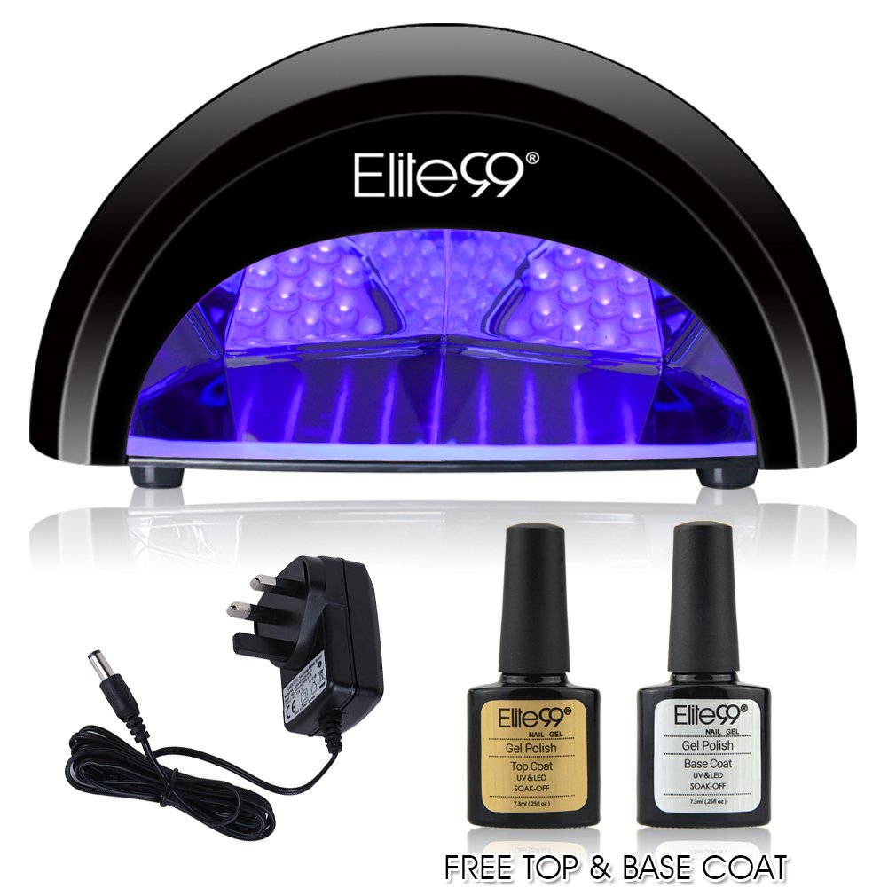 LED Nail Lamp Kit, Elite99 12W Nail Dryer Machine Fast Curing LED Gel