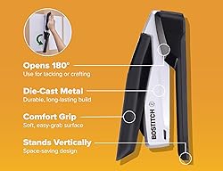PaperPro(R) Prodigy(R) Stapler, Metallic