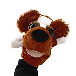 LOMTRATS Animal Hand Puppets for Kids with Movable