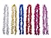 SANNO Blue Christmas Tinsel Garland Blue Tinsel