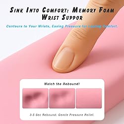ErgoComfort Gel Wrist Rest Mouse Pad-Ergonomic
