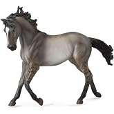 CollectA Mustang Mare, Grulla 6.4"L x 4.8"H