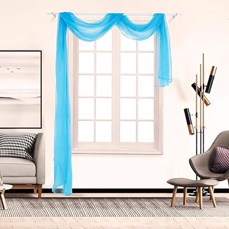 Amazon Com Sunmaote Waverly Curtains Curtain Rods For Windows 66