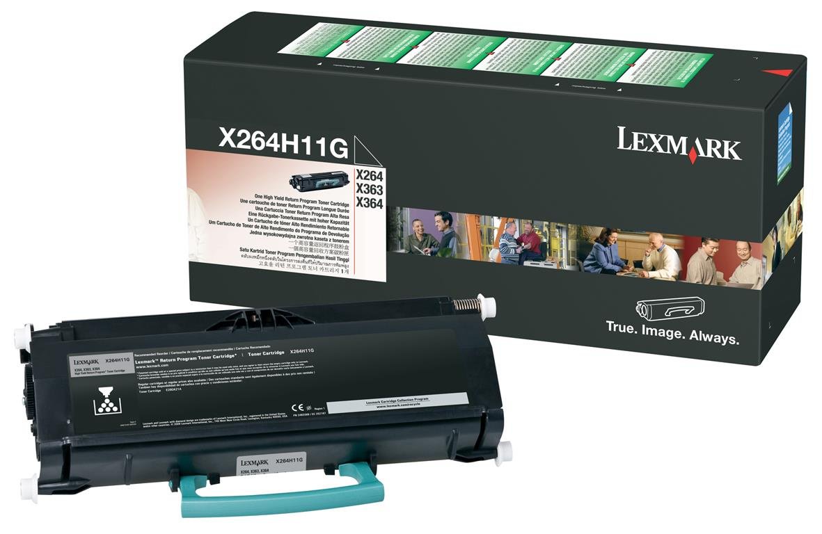 Lexmark - Toner cartridge - High Yield - 1 x black