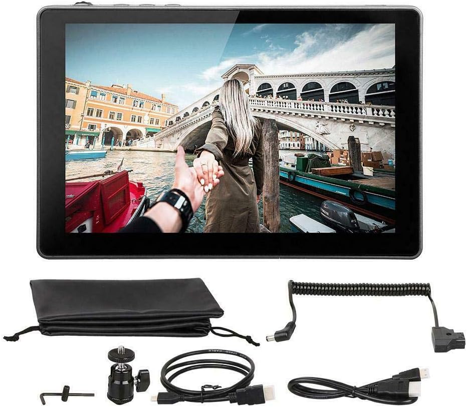 Desview R7 7 inch 1000cd/m2 Touch Screen 3D-LUT Video Field Monitor 4K HDMI Input Waveform vectorscope OCR Screen