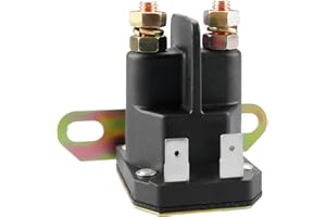 Retepif 12V AM138068 Starter Solenoid for John Deere Riding Mower,725-04439 Solenoid Fit for LA100 LA105 LA110 LA115 LA120 LA125 D100 D105 D110 D120 D125 D130 D140 D150 D155 D160 D170