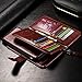 Joopapa iPhone 7 Plus Case, iPhone 7 Plus Wallet case, Pu Leather Magnet Stand Wallet Credit Card Holder Flip Case Cover Built-in 9 Card Slots Case for Apple iPhone 7 Plus (Brown)