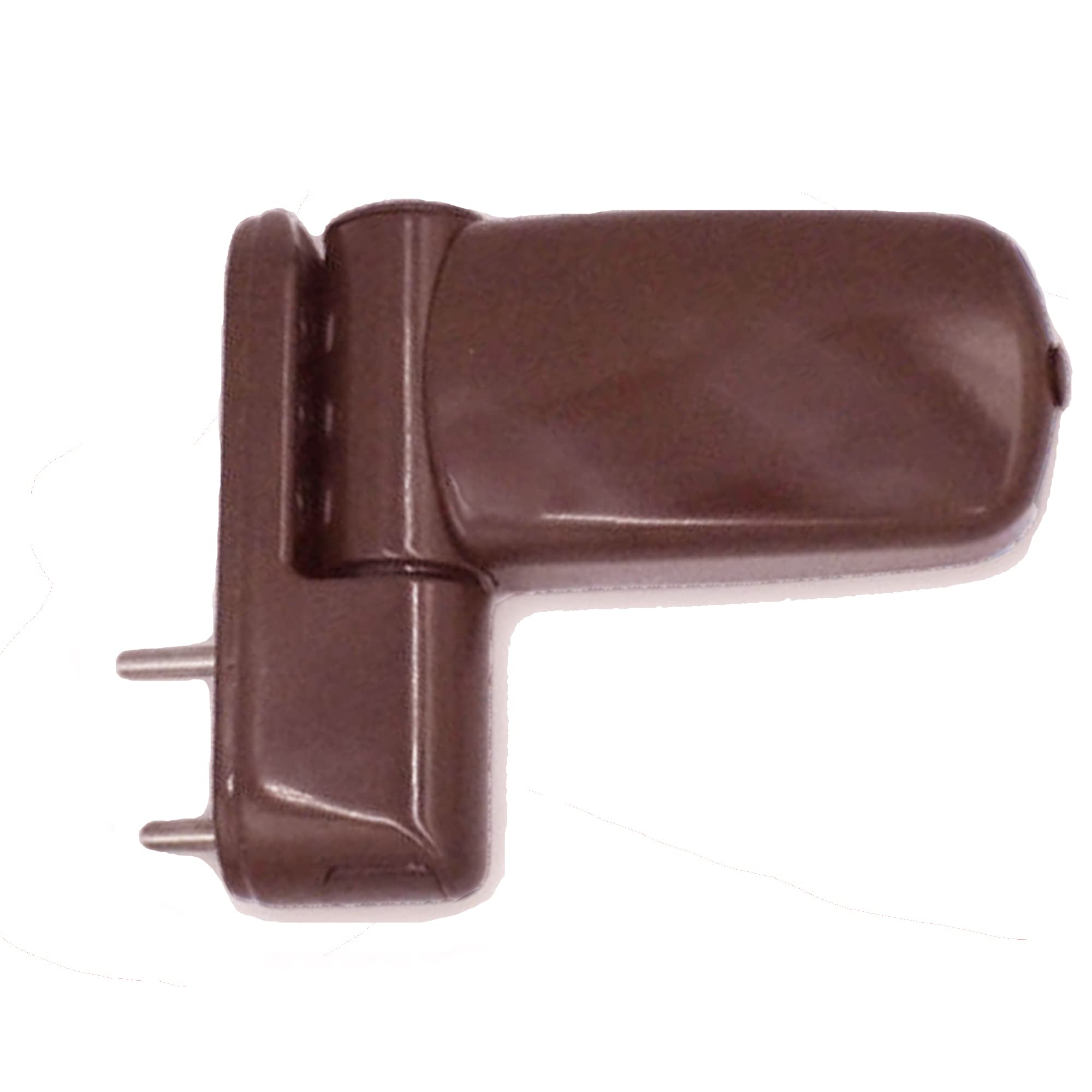 UPVC 3D Door Flag Hinge - Brown - AVOCET ET3D