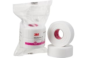 3M Medipore H Perforated Medical Tape 1" x 10 Yd 2861, 1 Pack, 2 /Pack