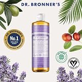 Dr. Bronner's Lavender Pure-Castile Liquid Soap 475ml Organic Oils view 2