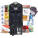 Stealth Angel Survival - 72 Hour Family Emergency Kit - 1-5 Person Survival Bag for Earthquakes, Hurricanes, and Other Natural Disasters