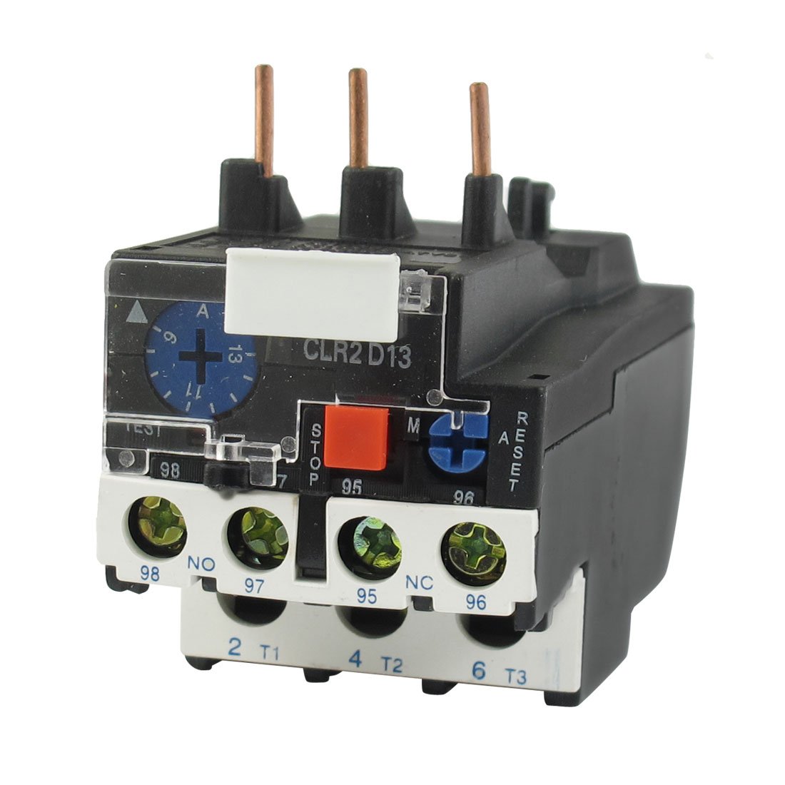 Sourcingmap LR2-13 13A 9-13A 3-Phase 1NO 1NC Electric Thermal Overload Relay
